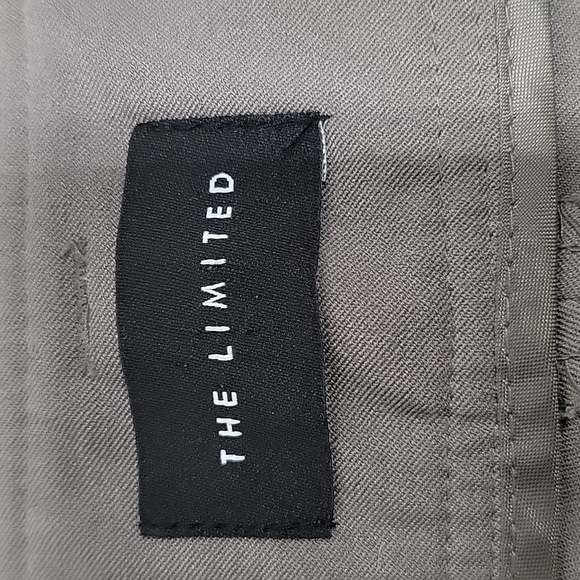 The Limited, Size 4 R, Taupe Wide Leg Trousers.  Excellent Condition. - Picture 13 of 16